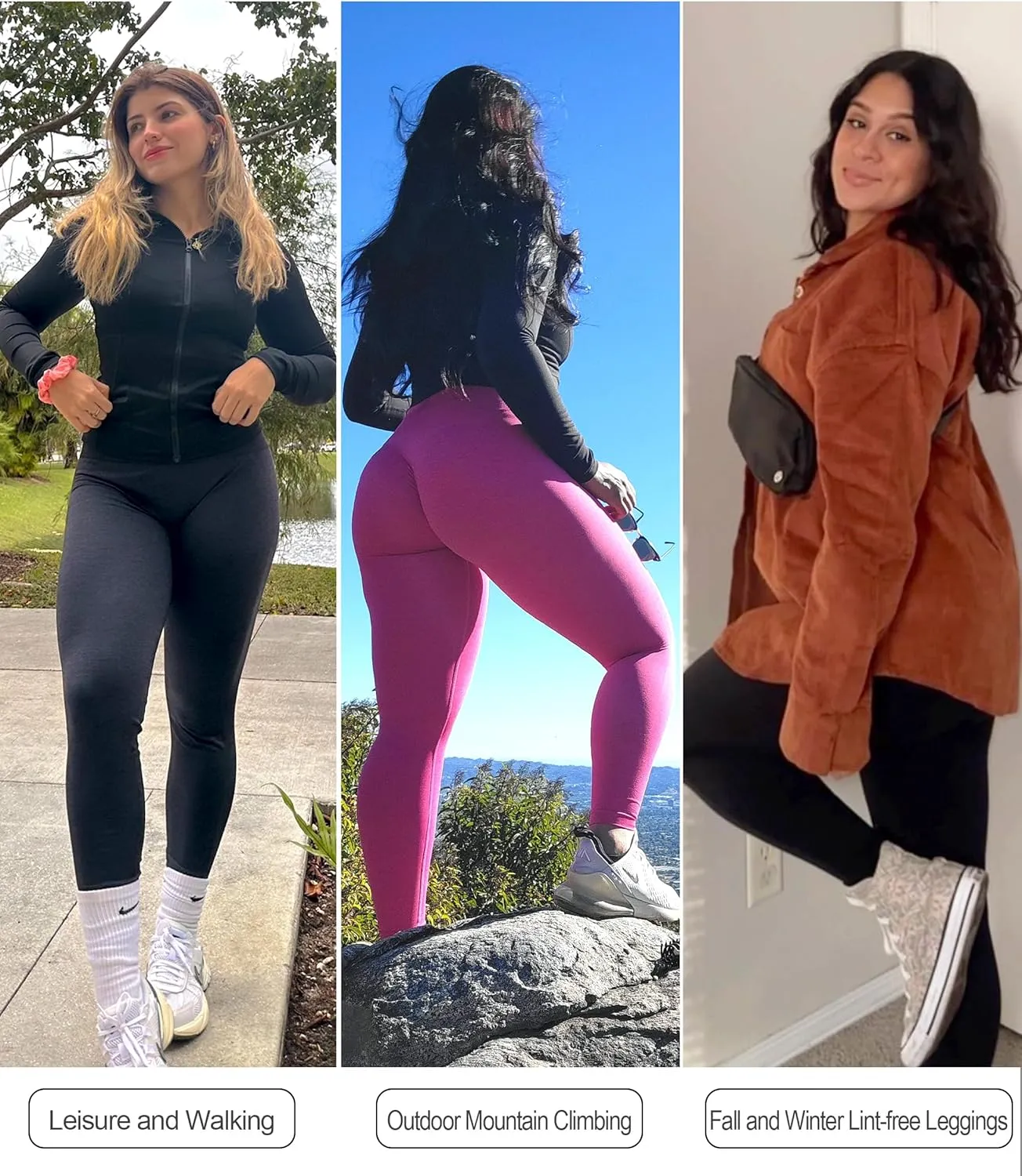 GILLYA Women's Scrunch Butt Lifting Leggings Seamless Tie Dye Workout Leggings Gym High Waisted Booty Lift Pants