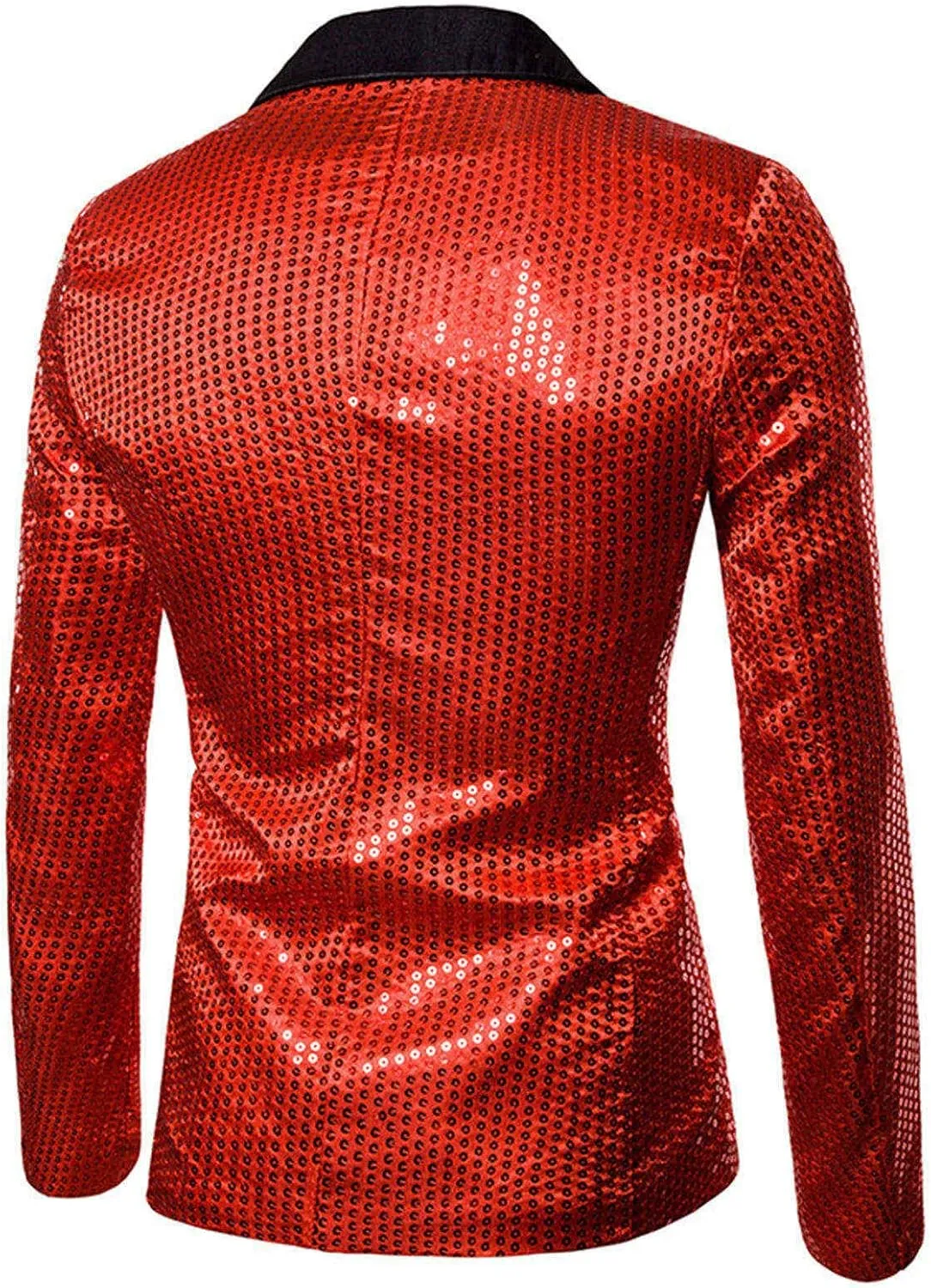 Glitter Suit Jacket for Men Gold Sequin Jacket Kids Blazer for Men Blue Mens Sport Coats and Blazers Big and Tall 5XL