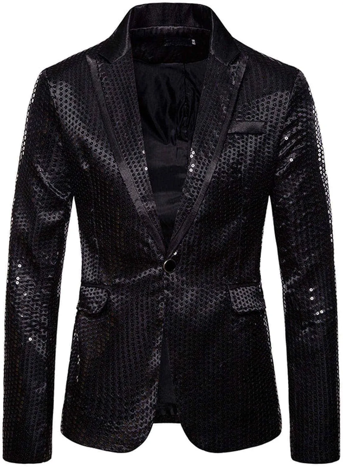 Glitter Suit Jacket for Men Gold Sequin Jacket Kids Blazer for Men Blue Mens Sport Coats and Blazers Big and Tall 5XL