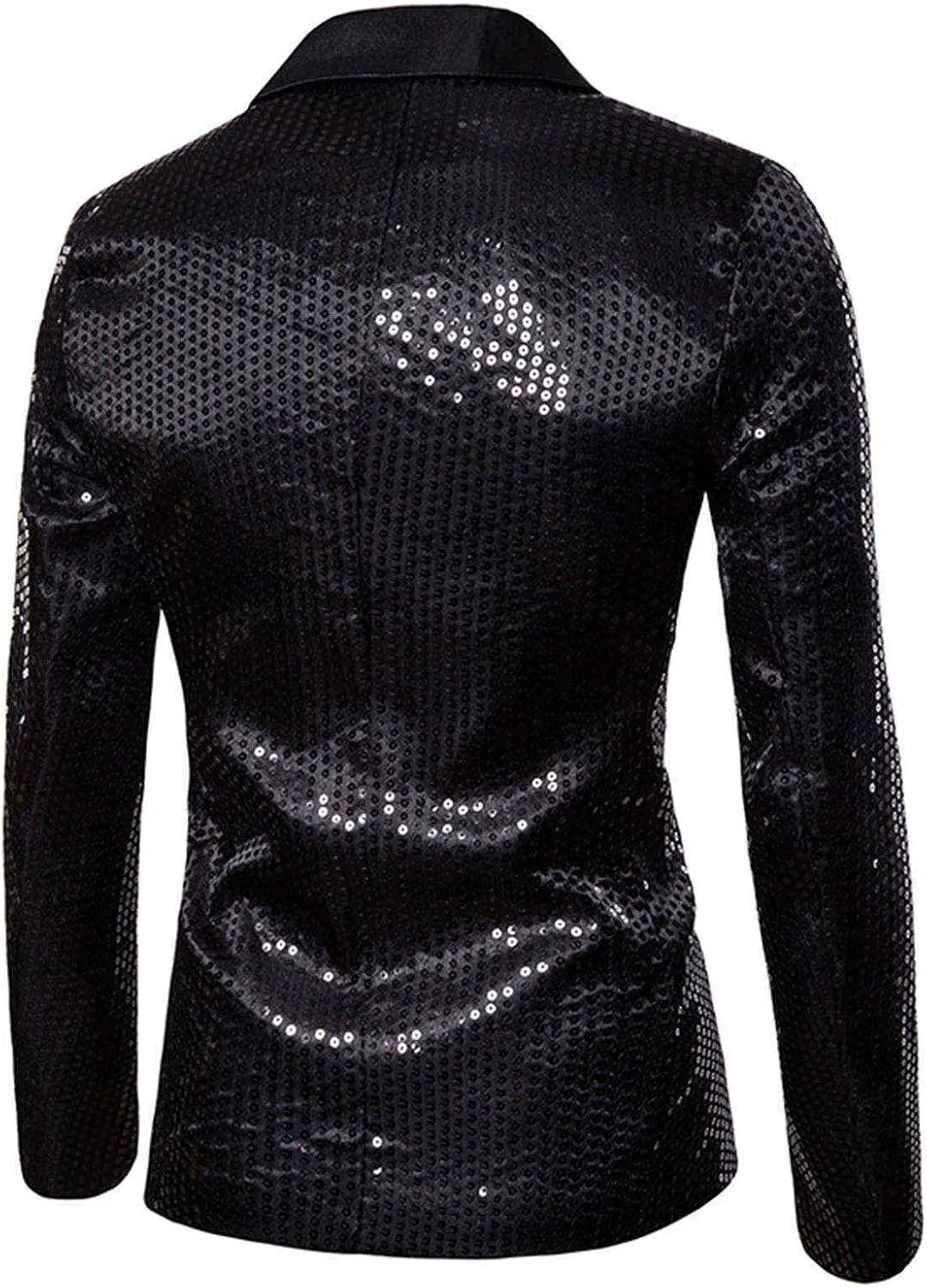 Glitter Suit Jacket for Men Gold Sequin Jacket Kids Blazer for Men Blue Mens Sport Coats and Blazers Big and Tall 5XL