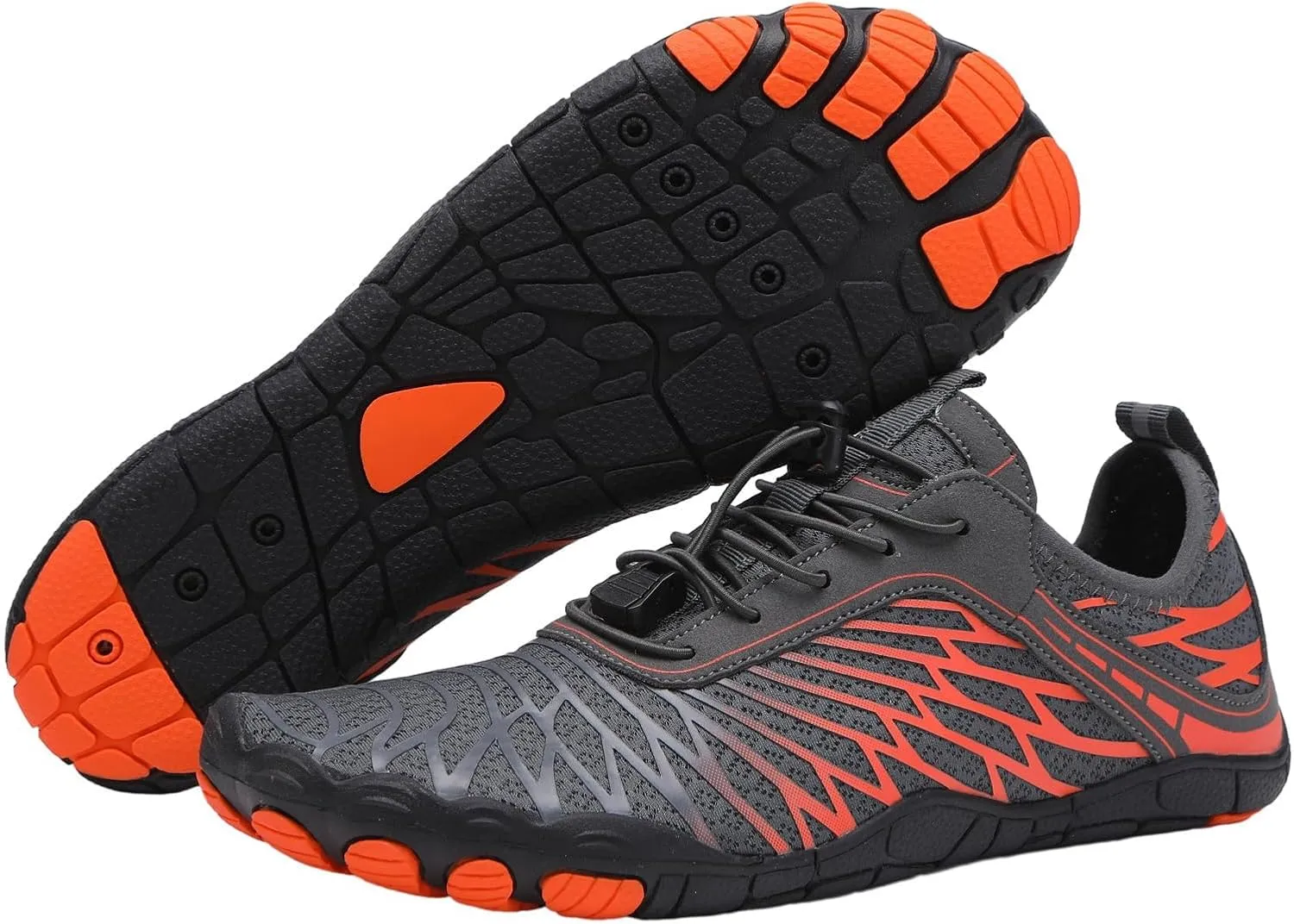 Grounded Footwear Barefoot Shoes for Neuropathy Women&Men Hiking Footwear Barefoot Womens Shoes Non-Slip Outdoor Unisex Water Pro Barefoot Shoes Wide Toe Box Sneakers Athletic Quick-Dry Lightweight