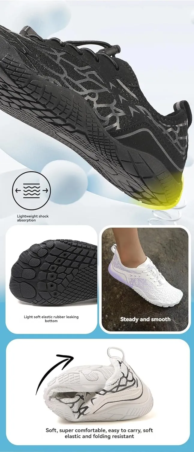 Grounded Footwear Barefoot Shoes for Neuropathy Women&Men Hiking Footwear Barefoot Womens Shoes Non-Slip Outdoor Unisex Water Pro Barefoot Shoes Wide Toe Box Sneakers Athletic Quick-Dry Lightweight