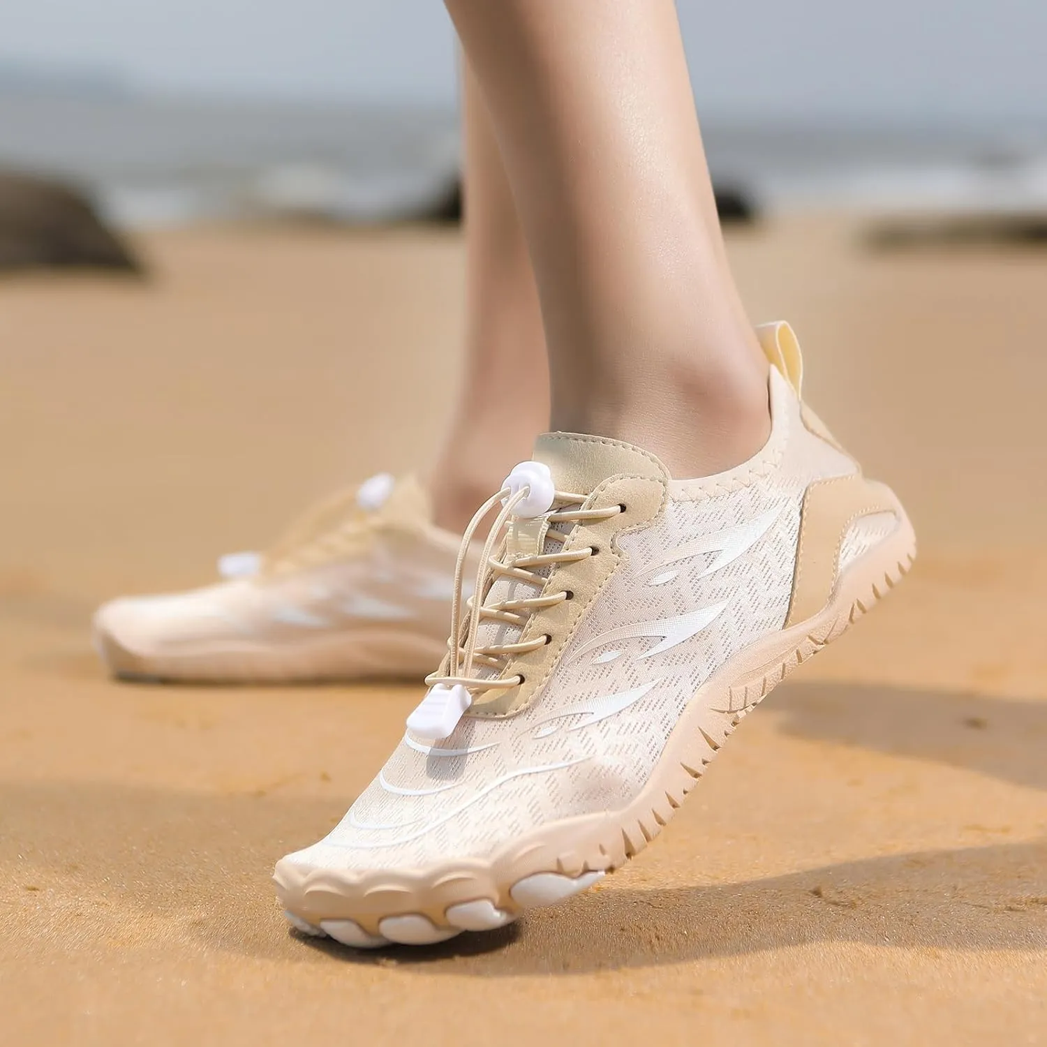 Grounded Footwear for Women Men with Neuropathy Grounding Shoes Hiking Footwear Barefoot Womens Shoes Non-Slip Outdoor Unisex Water Pro Beach Shoe Wide Toe Box Sneakers, Diabetic Shoe, Quick-Dry