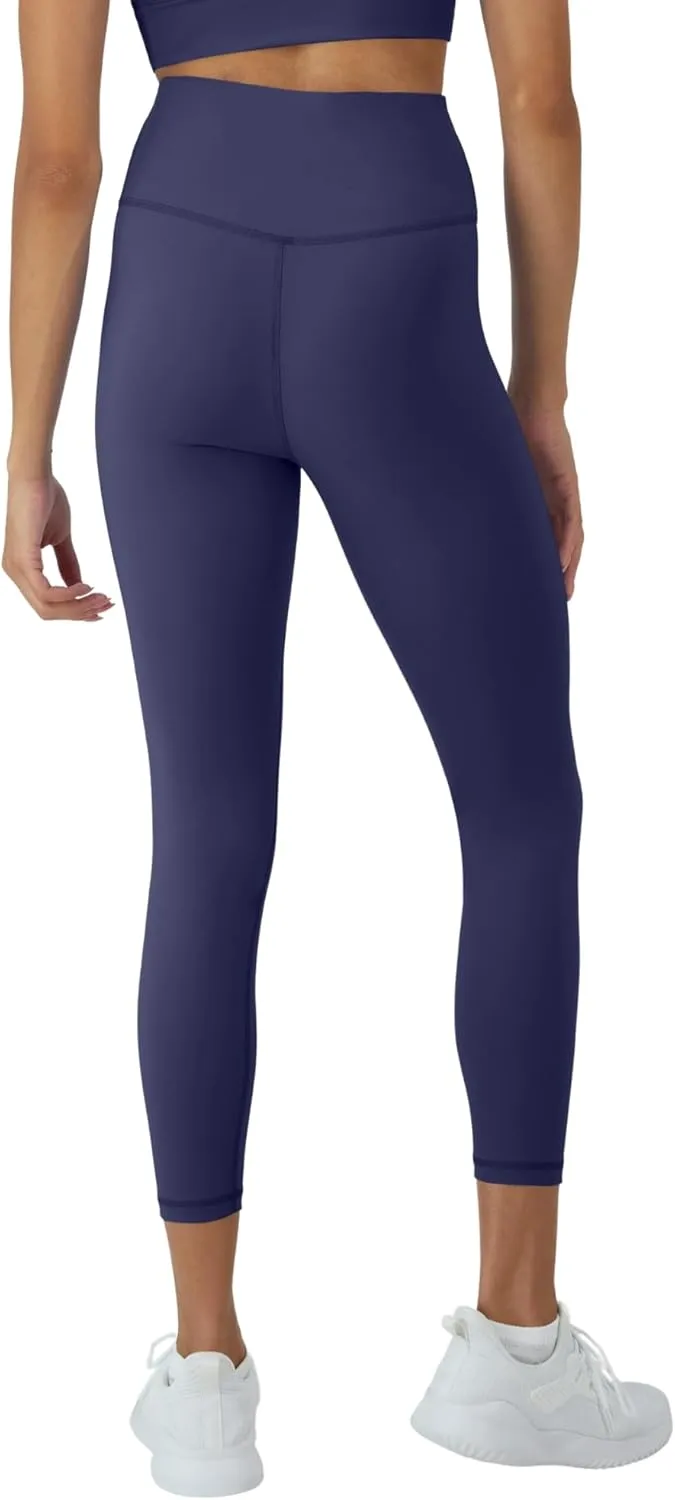 Hanes Women's Moves 7/8, Soft Moisture-Wicking Leggings with Internal Pocket, 25"