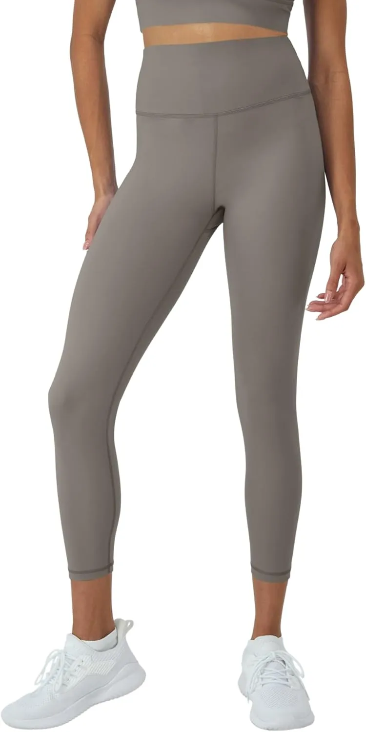 Hanes Women's Moves 7/8, Soft Moisture-Wicking Leggings with Internal Pocket, 25"