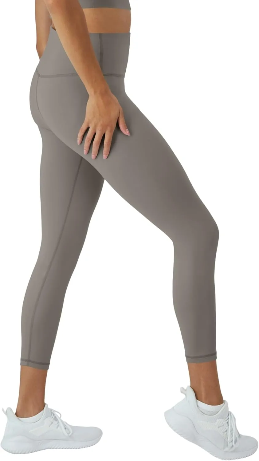 Hanes Women's Moves 7/8, Soft Moisture-Wicking Leggings with Internal Pocket, 25"