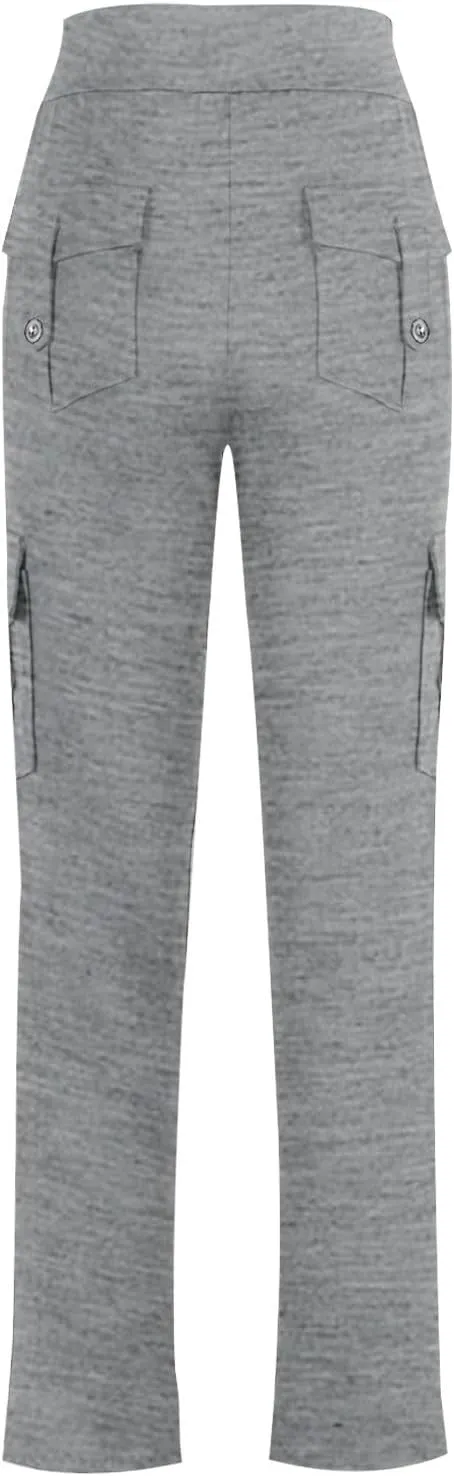 High Waisted Leggings for Women Cargo Yoga Pants with Pockets Buttery Soft Stretch Workout Butt Lifting Leggings