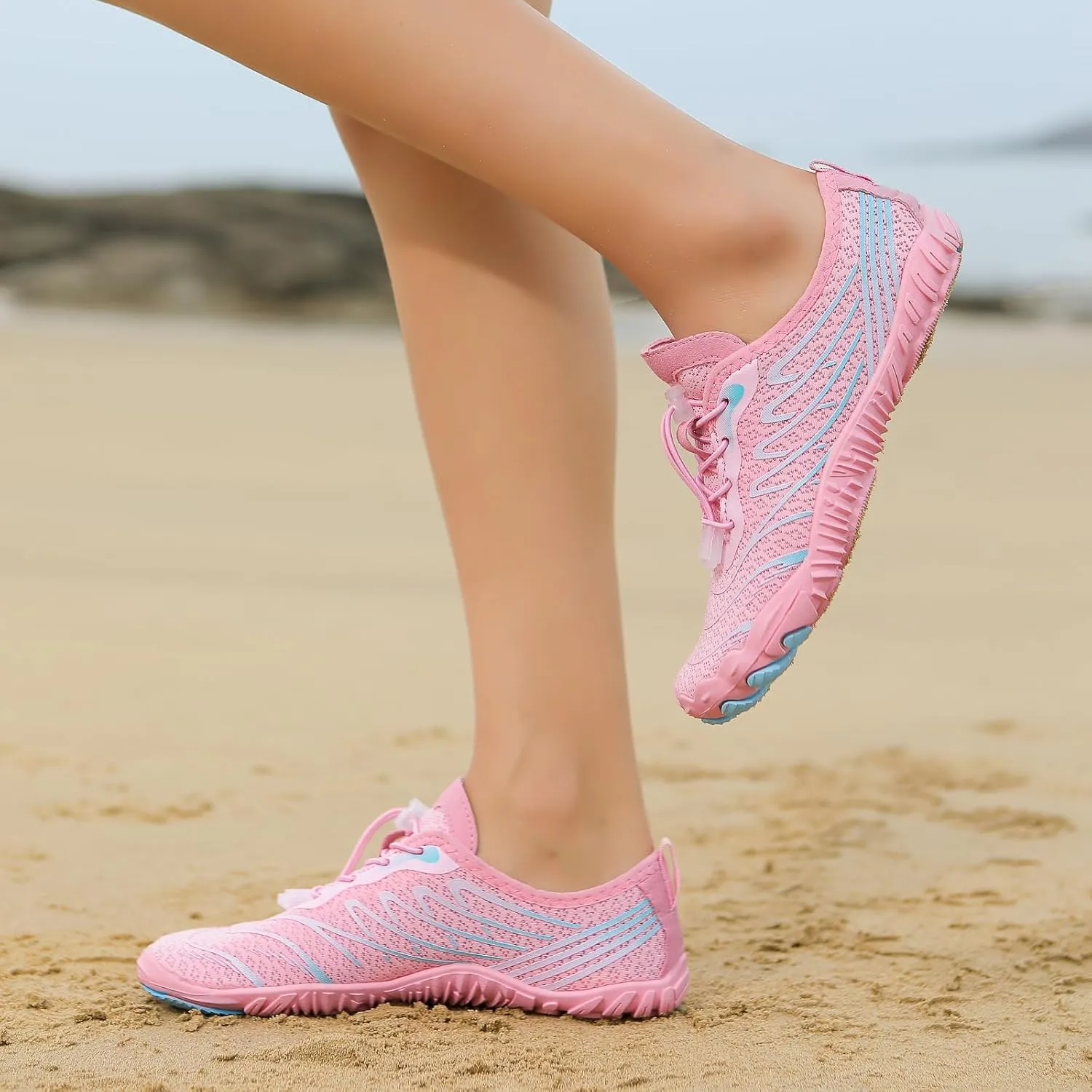 Hike Barefoot Shoes Footwear Women Men Pro Barefoot Shoes Wide Toe Box Athletic Hiking Shoes, Breathable Non-Slip Quick Dry Trail Running Shoes