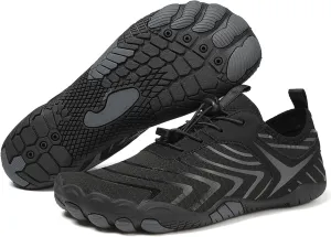 Hike Barefoot Shoes for Women Men Footwear Pro Bare Foot Shoes Wide Toe Box, Healthy & Non-Slip Trail Running Shoes, Breathable Beach Pool Swim Surf Hiking Shoes