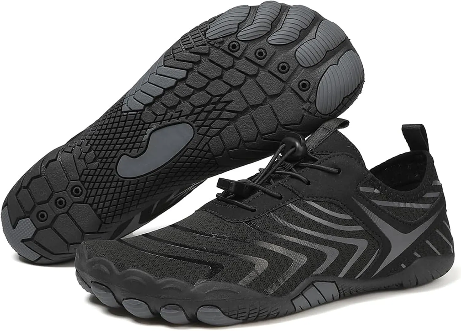 Hike Barefoot Shoes for Women Men Footwear Pro Bare Foot Shoes Wide Toe Box, Healthy & Non-Slip Trail Running Shoes, Breathable Beach Pool Swim Surf Hiking Shoes
