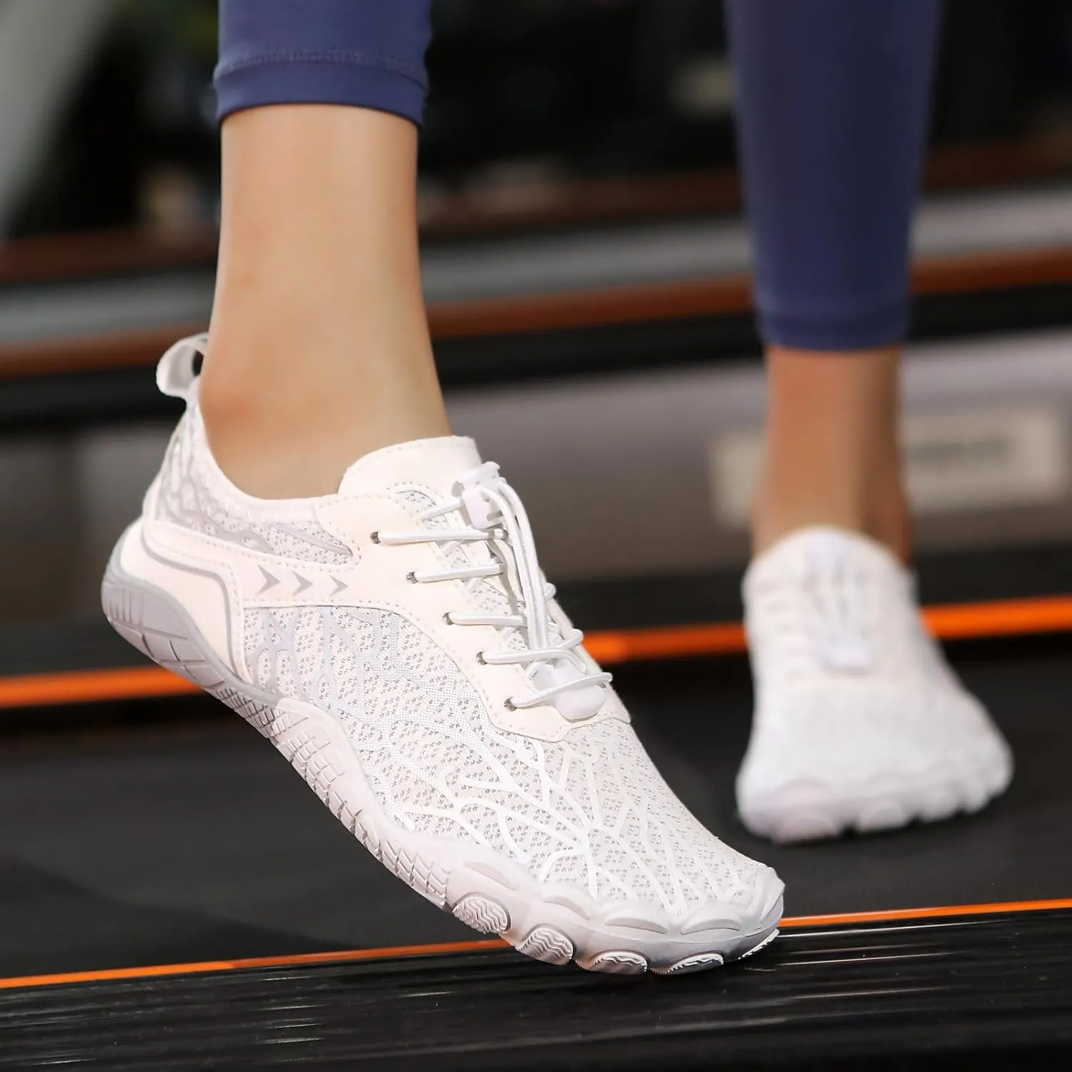 Hike Barefoot Shoes for Women Men Waterproof Trail Running Healthy & Non-Slip Barefoot Shoes Beach Pool Aqua Swim Surf Hiking Walking Footwear with Wide Toe Box