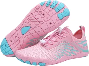 Hike Barefoot Shoes for Women Men Wide Toe Box Pro Footwear Barefoot Shoes Womens Breathable & Non Slip Lightweight Athletic Hiking Walking Shoes