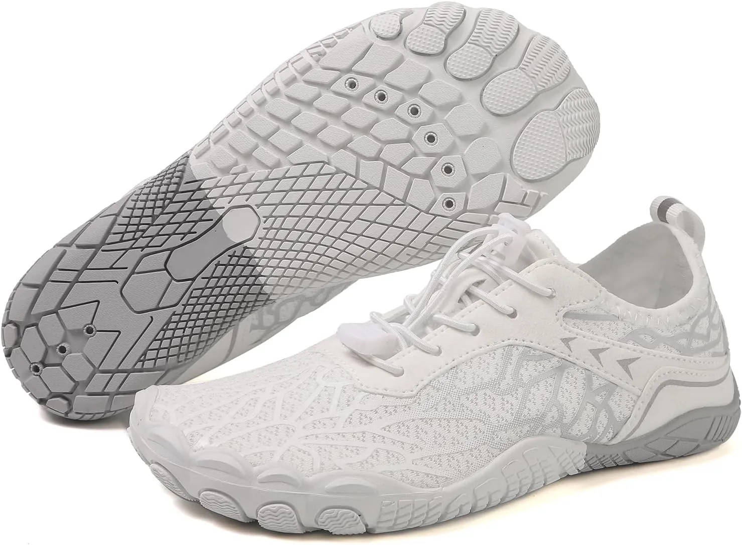Hike Barefoot Shoes Women Men,Unisex Healthy & Non-Slip Barefoot Shoes with Wide Toe Box Outdoor Hiking Footwear Quick Dry Aqua Swim Beach Shoes