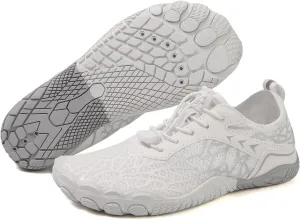 Hike Barefoot Shoes Women Men,Unisex Healthy & Non-Slip Barefoot Shoes with Wide Toe Box Outdoor Hiking Footwear Quick Dry Aqua Swim Beach Shoes