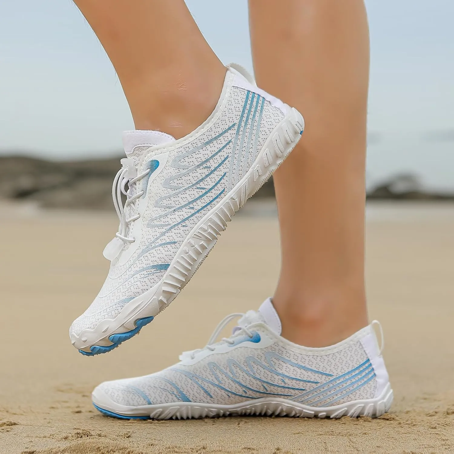Hike Barefoot Shoes Womens Mens Footwear Pro Barefoot Shoes with Wide Toe Box Trail Running Shoes, Healthy Non-Slip Quick Dry Athletic Hiking Shoes