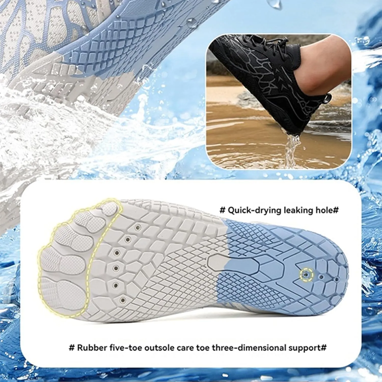 Hike Pro Footwear Barefoot Shoes Women Men Wide Toe Box Pro Footwear Barefoot Shoes for Women Men Breathable Non-Slip Athletic Walking Hiking Unisex