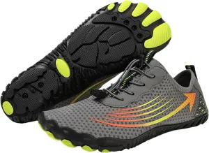 Hiking Barefoot Shoes for Women Men, Wide Toe Box, Beach Pool Aqua Swim Surf Walking Shoe, Healthy and Non-Slip Breathable Water Resistant