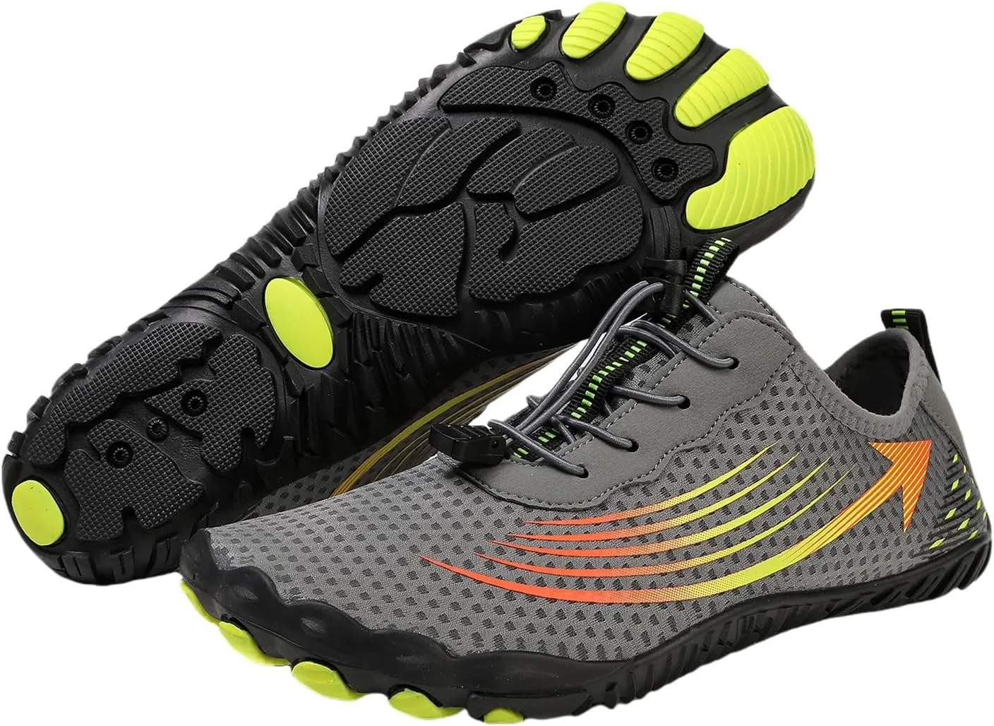 Hiking Barefoot Shoes for Women Men, Wide Toe Box, Beach Pool Aqua Swim Surf Walking Shoe, Healthy and Non-Slip Breathable Water Resistant