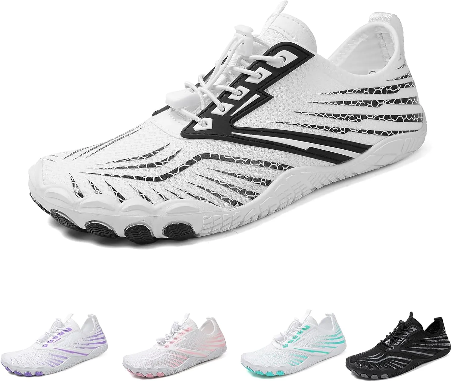 Hiking Footwear Barefoot Womens Mens, Pro - Healthy & Non-Slip Barefoot Shoes Unisex, Wide Toe Box Shoes for Men Women, Lightweight Breathable Outdoor Athletic Hike Shoe