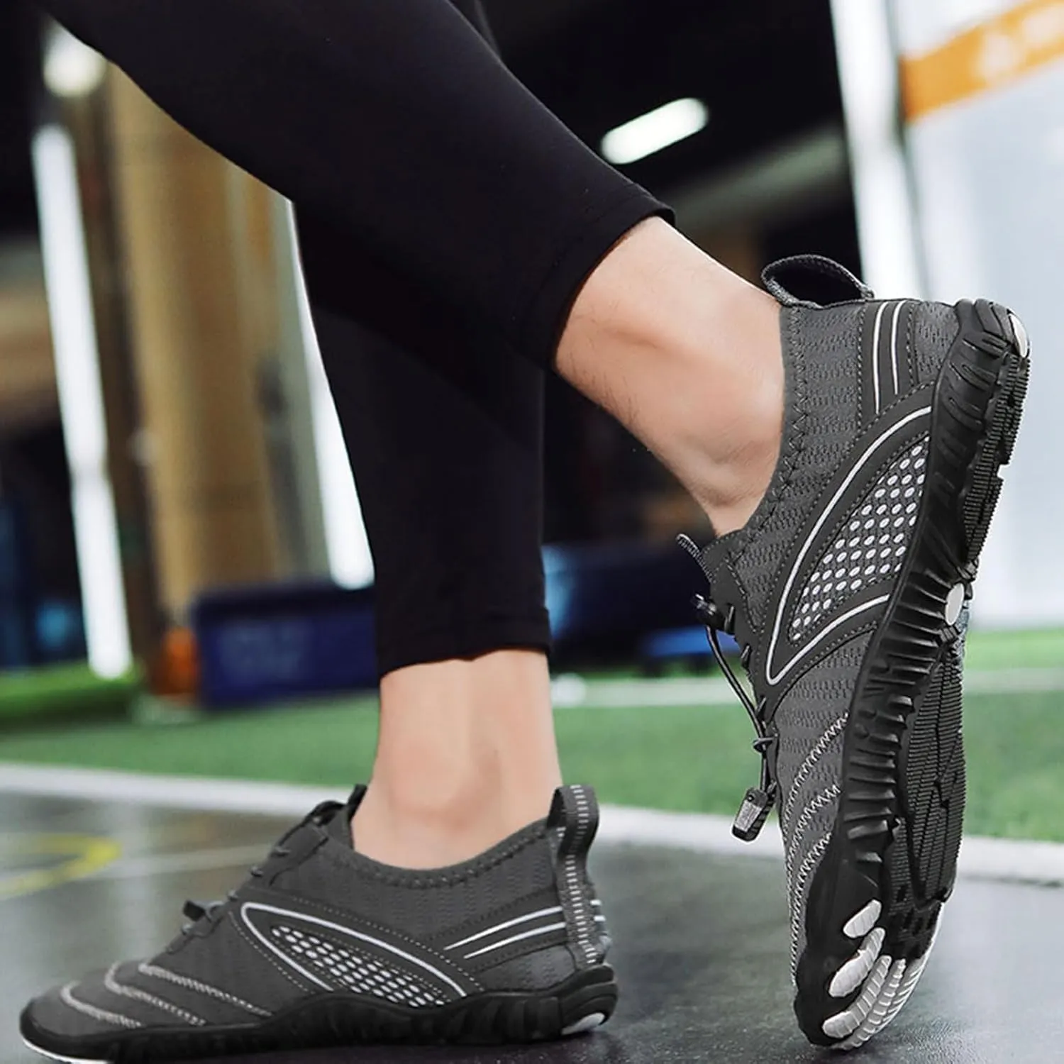 Hiking Footwear Barefoot Womens Shoes Non-Slip Outdoor Unisex Grounded Footwear Barefoot Shoes for Neuropathy Water Pro Barefoot Shoes Athletic Wide Toe Box Sneakers,Quick Dry,Waterproof,Beach