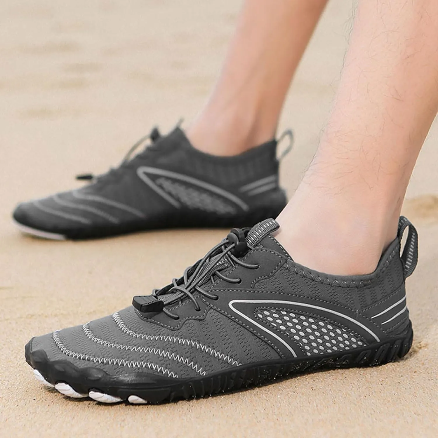 Hiking Footwear Barefoot Womens Shoes Non-Slip Outdoor Unisex Grounded Footwear Barefoot Shoes for Neuropathy Water Pro Barefoot Shoes Athletic Wide Toe Box Sneakers,Quick Dry,Waterproof,Beach