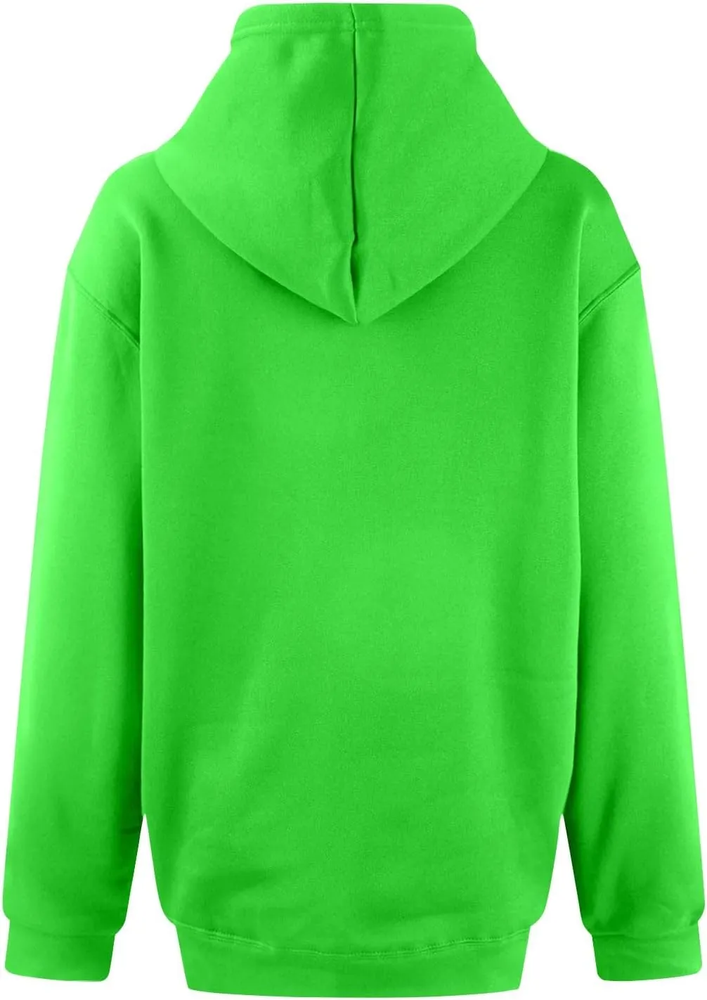 Hoodies for Women Preppy Oversized Fleece Pullover Plain Hoodie with Pockets Sweatshirt Winter Cute Sweatshirts