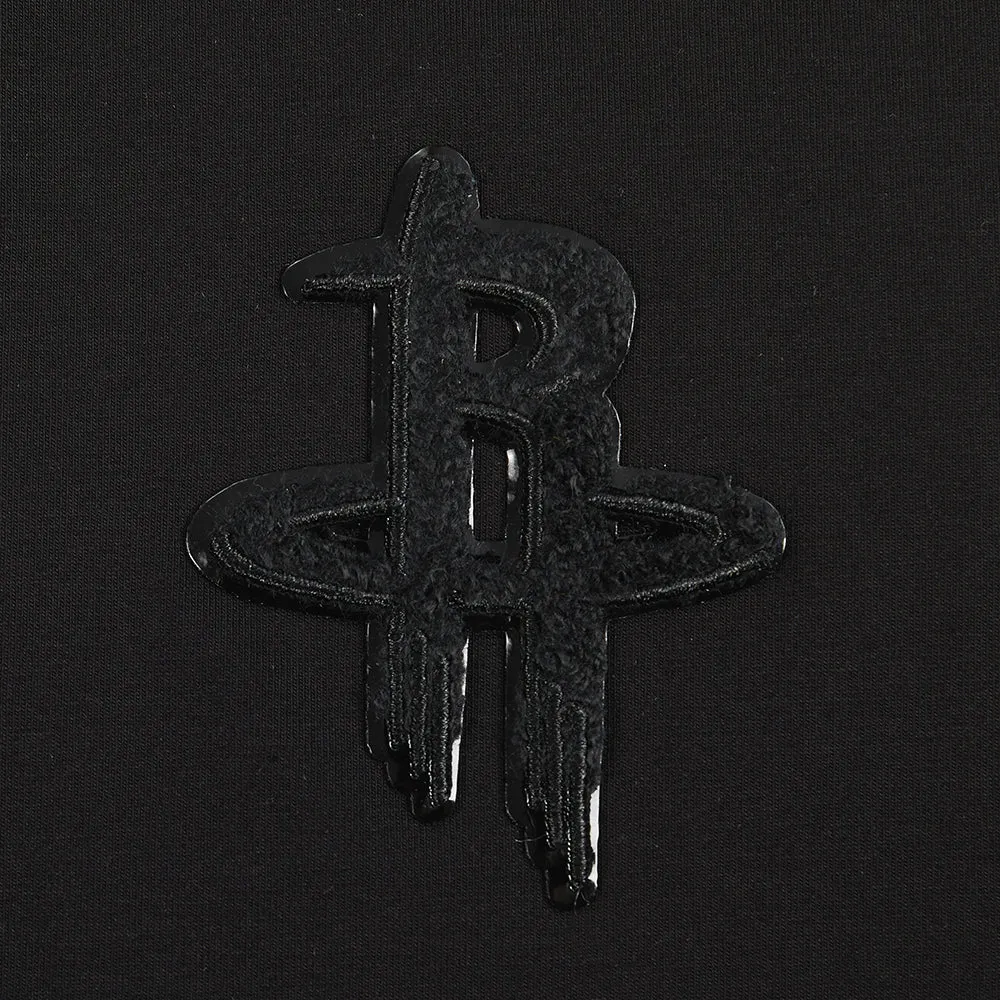 HOUSTON ROCKETS TRIPLE BLACK WOMEN'S SJ BOXY TEE (TRIPLE BLACK WOMEN'S)