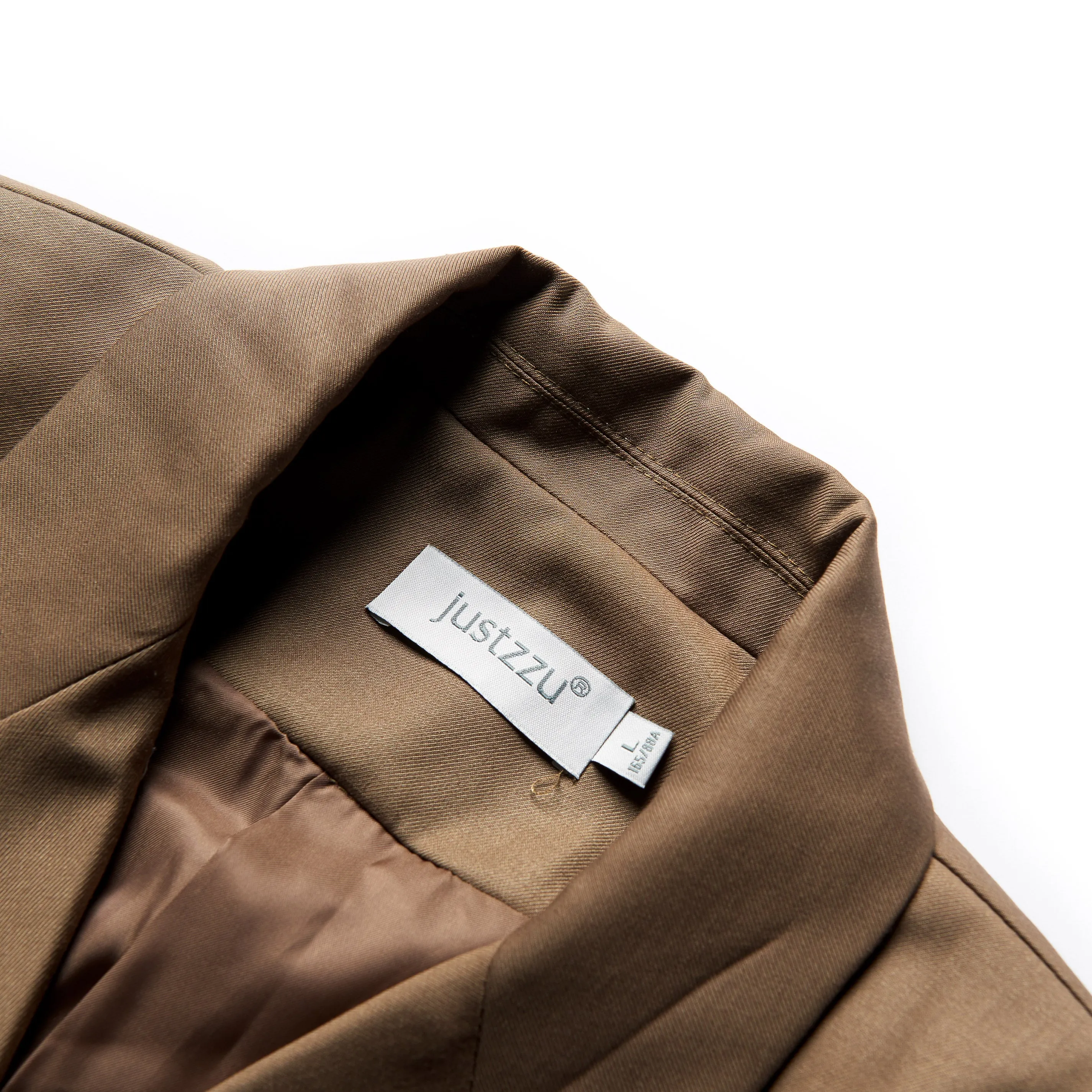 JUSTZZU  Formal Blazers Office Work Suit