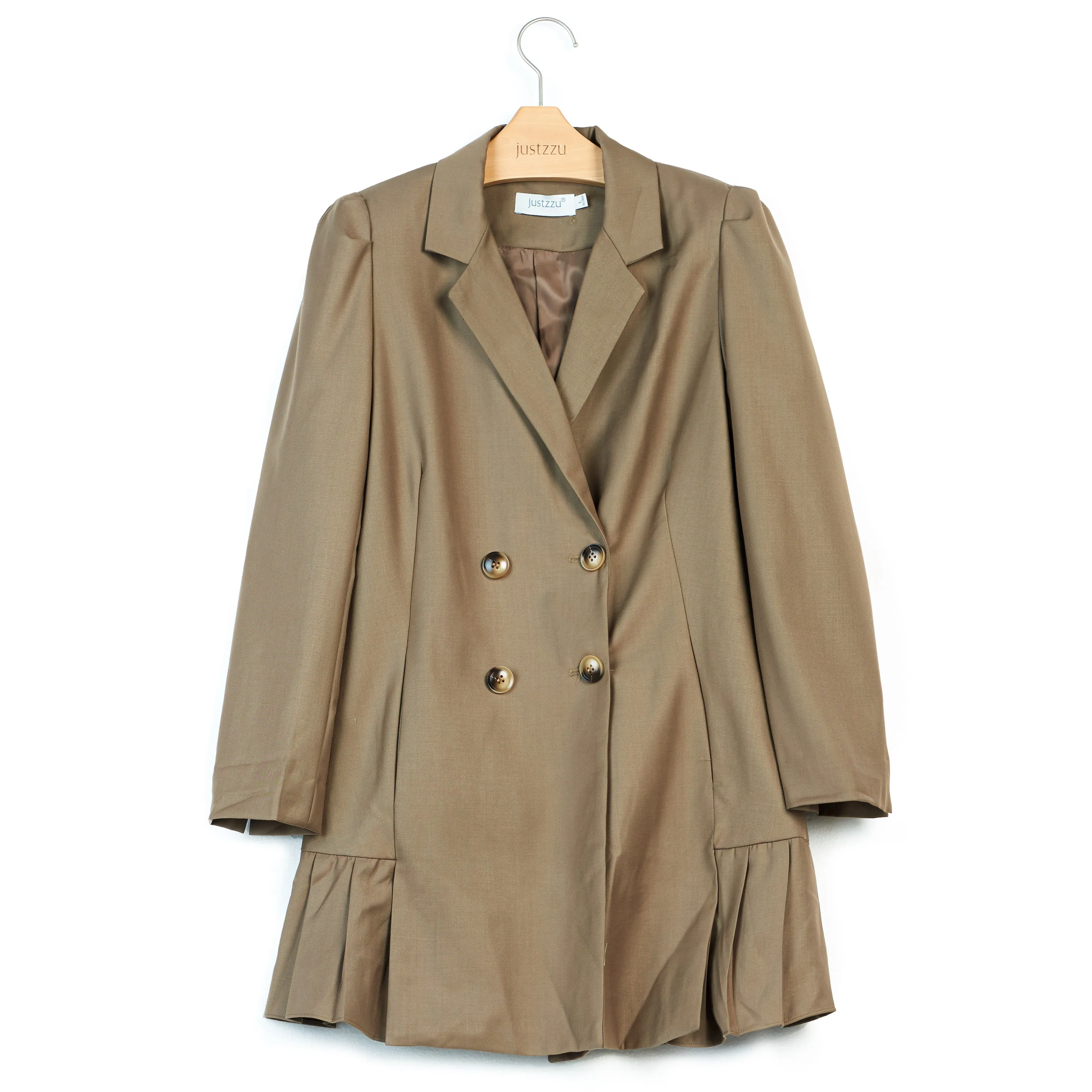 JUSTZZU  Formal Blazers Office Work Suit