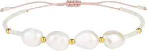 KELITCH Natural Shell Pearl Beaded Bracelets Women Friendship Bracelets Miyuki Beads Bracelets