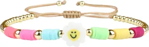 KELITCH Summer Strand Bracelets Colorful HEISHI Beaded Bracelets Women Boho Bracelets