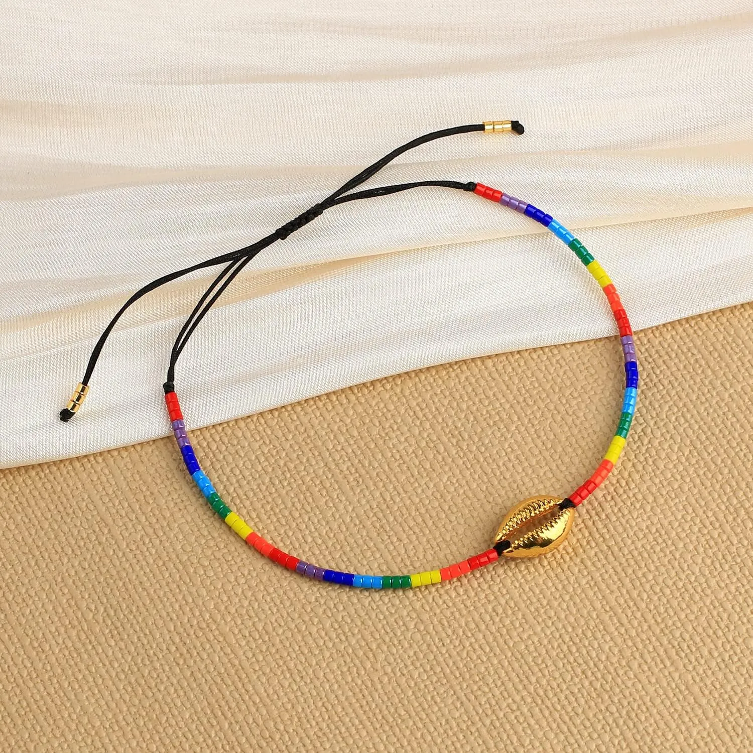 KELITCH Women Friendship Bracelets Adjustable Bracelet Miyuki Crystal Bracelets Bohemian Bracelets New