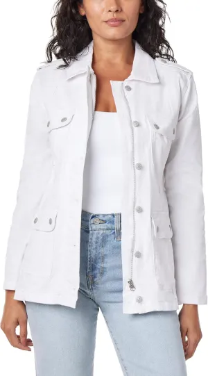 kensie Jeans for Women Lightweight Zip-Up Utility Jackets Transitional Jackets for Fall and Spring