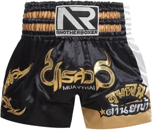 Kickboxing Shorts Muay Thai Shorts Gym Boxing for Men and Women High Grade MMA Shorts, White