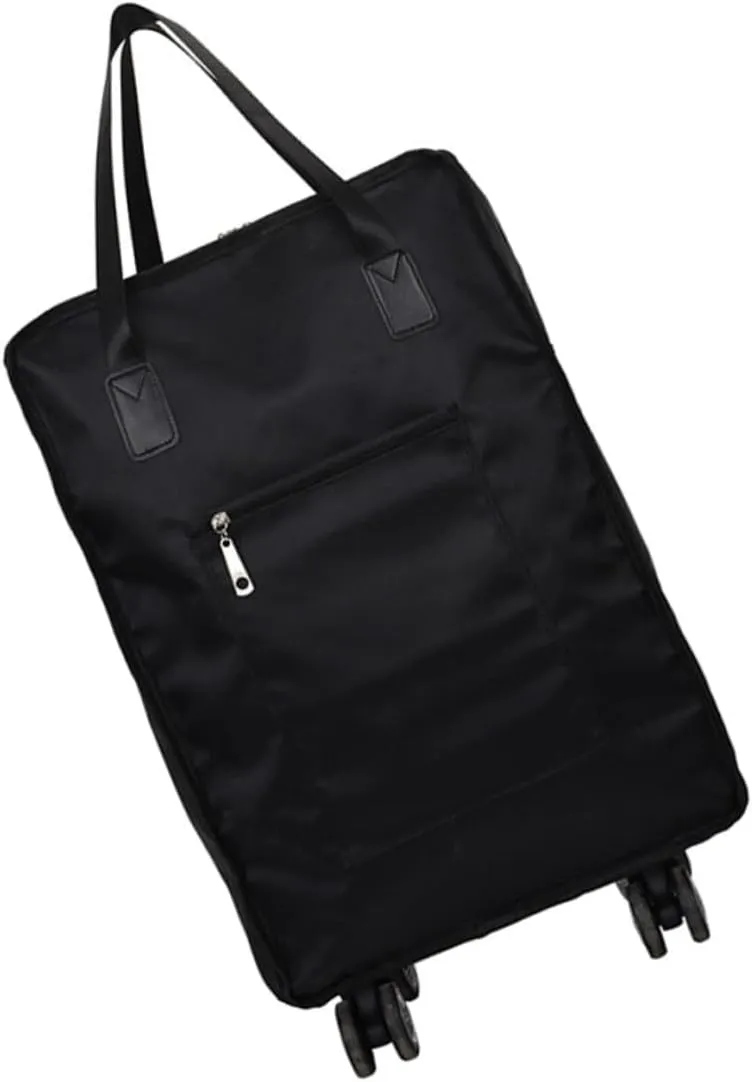 Large Capacity Suitcase Bag with Wheels for Travel Business and Leisure Lightweight Compact Design for Easy Storage and Mobility