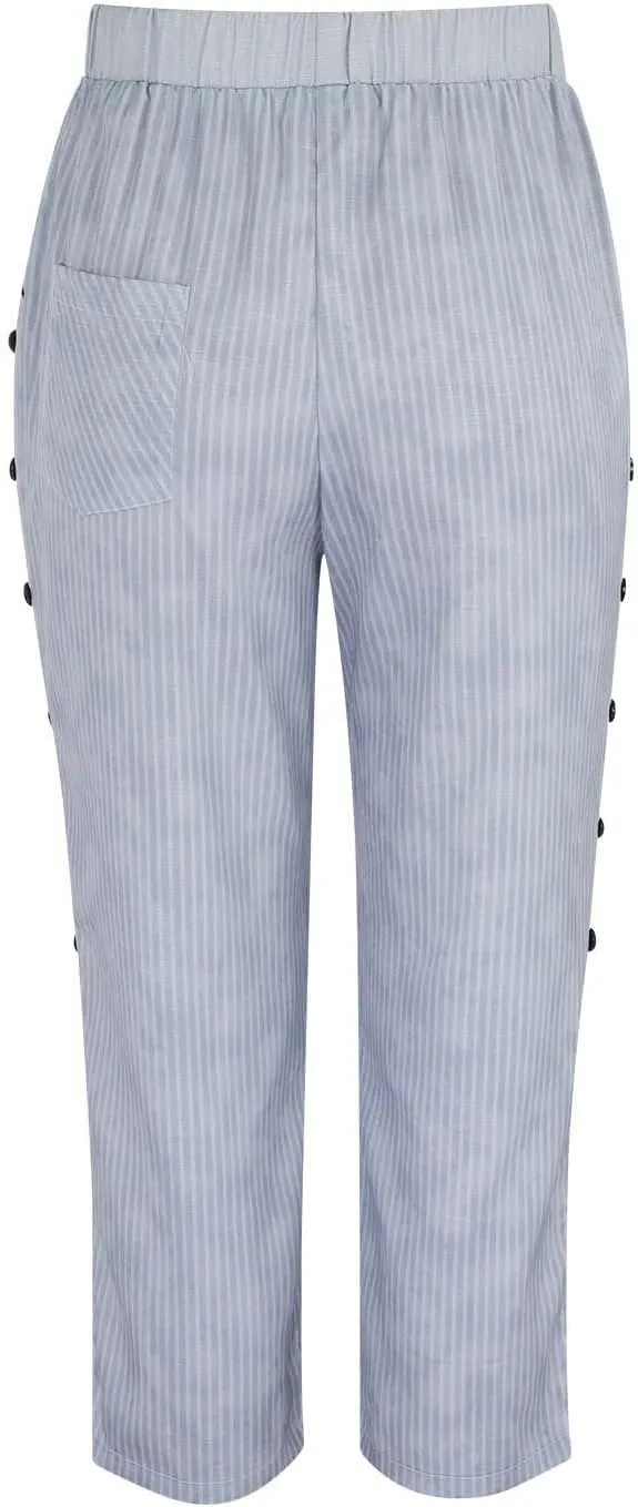 LCMTWX Linen Pants High Waist Pants Drawstring Capri Pants with Pockets Wide Leg Cropped Pants for Cotton Linen Pants Women