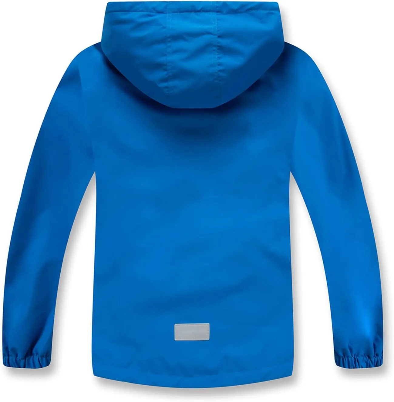 LOKTARC Boys Girls Rain Jacket Kids Lightweight Waterproof Hooded Raincoats Windbreakers