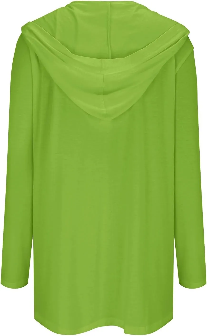 Long Cardigans for Women Trendy 2024 Summer Lightweight Casual Comfy Open Front Hooded Cardigan Sweater with Pocket
