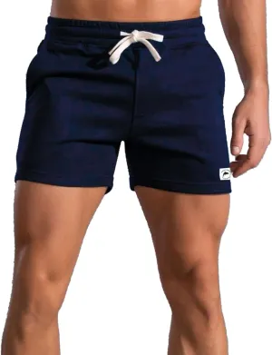 Mens 5 Inch Sweat Shorts Mens Athletic Gym Shorts 5 Inch Inseam Cotton Shorts for Men Gym Shorts with Pockets