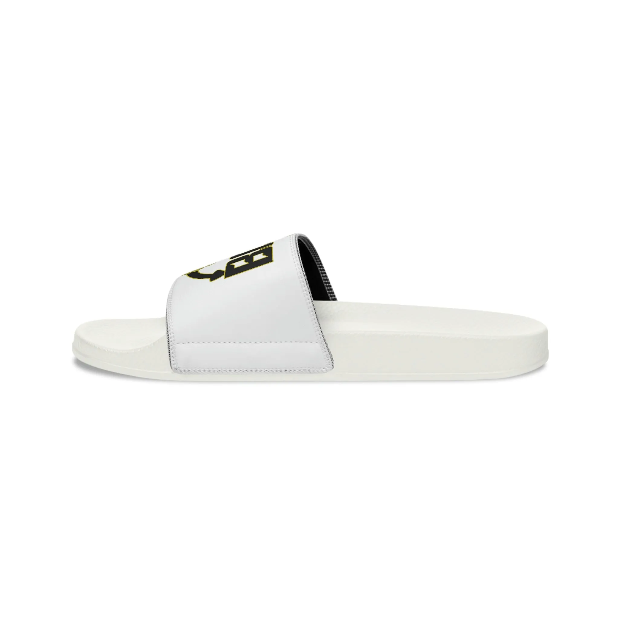 Men's All White Slide Sandals