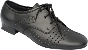 Mens Ballroom Dance Shoes Standard & Smooth Tango Wedding Salsa Shoes ST38EB -Very Fine 1" [Bundle of 5]