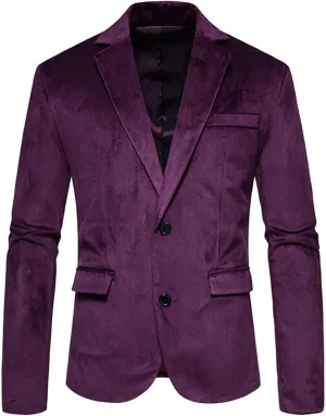 Mens Sport Coats & Blazers Suit Jacket Casual Blazer for Men Two Button Lightweight Business Suit Jacket Sport Coat