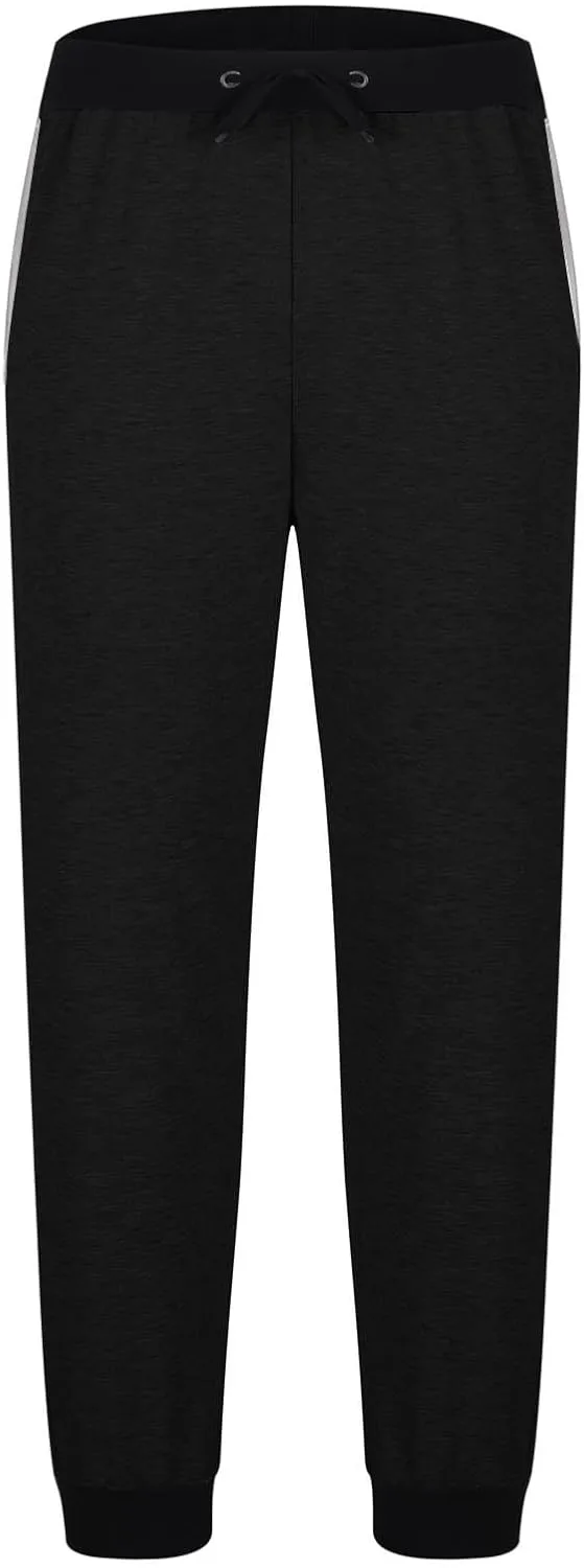 Mens Sweat Pants Drawstring Stretch Track Pants Athletic Gym Pants Slim Fit Rain Pants Summer Workout Compression Pants