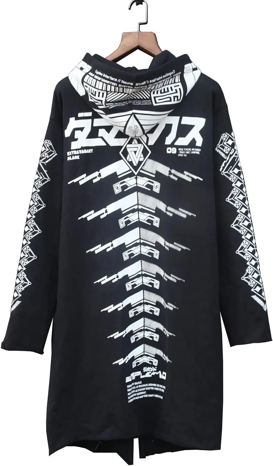 MFCT Men's Cyber Alien X Trench Windbreaker