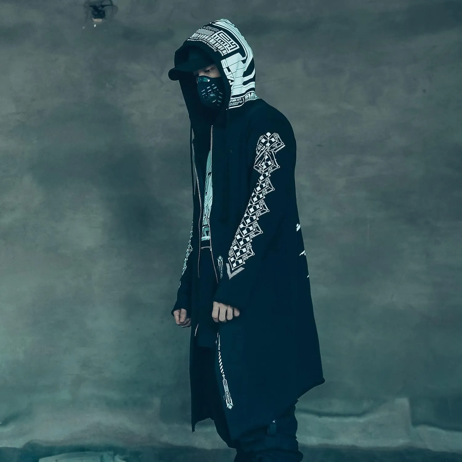 MFCT Men's Cyber Alien X Trench Windbreaker