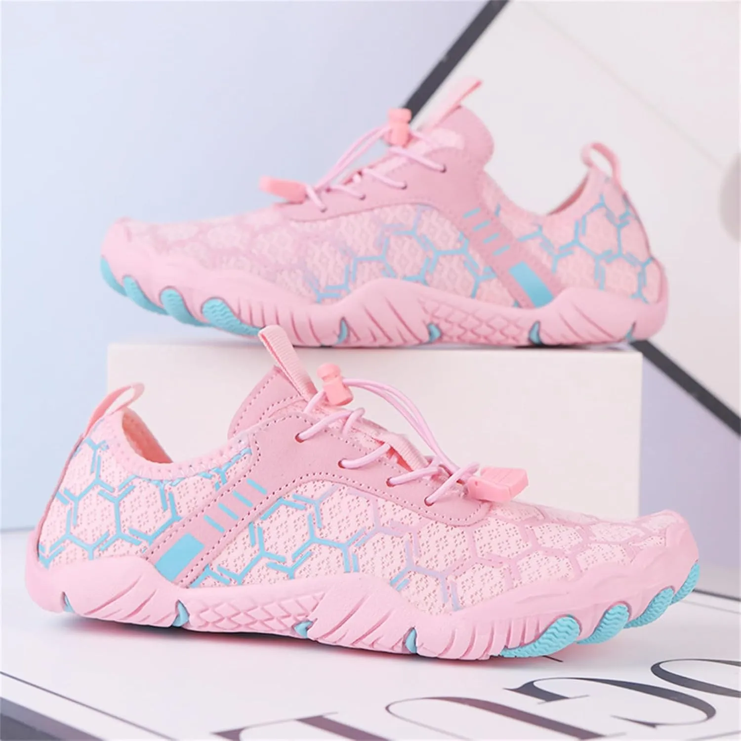 Mmoneyake Mens Womens Athletic Hiking Water Shoes Unisex Hike Barefoot Shoes Quick Drying Beach Aqua Shoes Travel Trekking Walking Climbing Sneakers Lightweight Outdoor Footwear