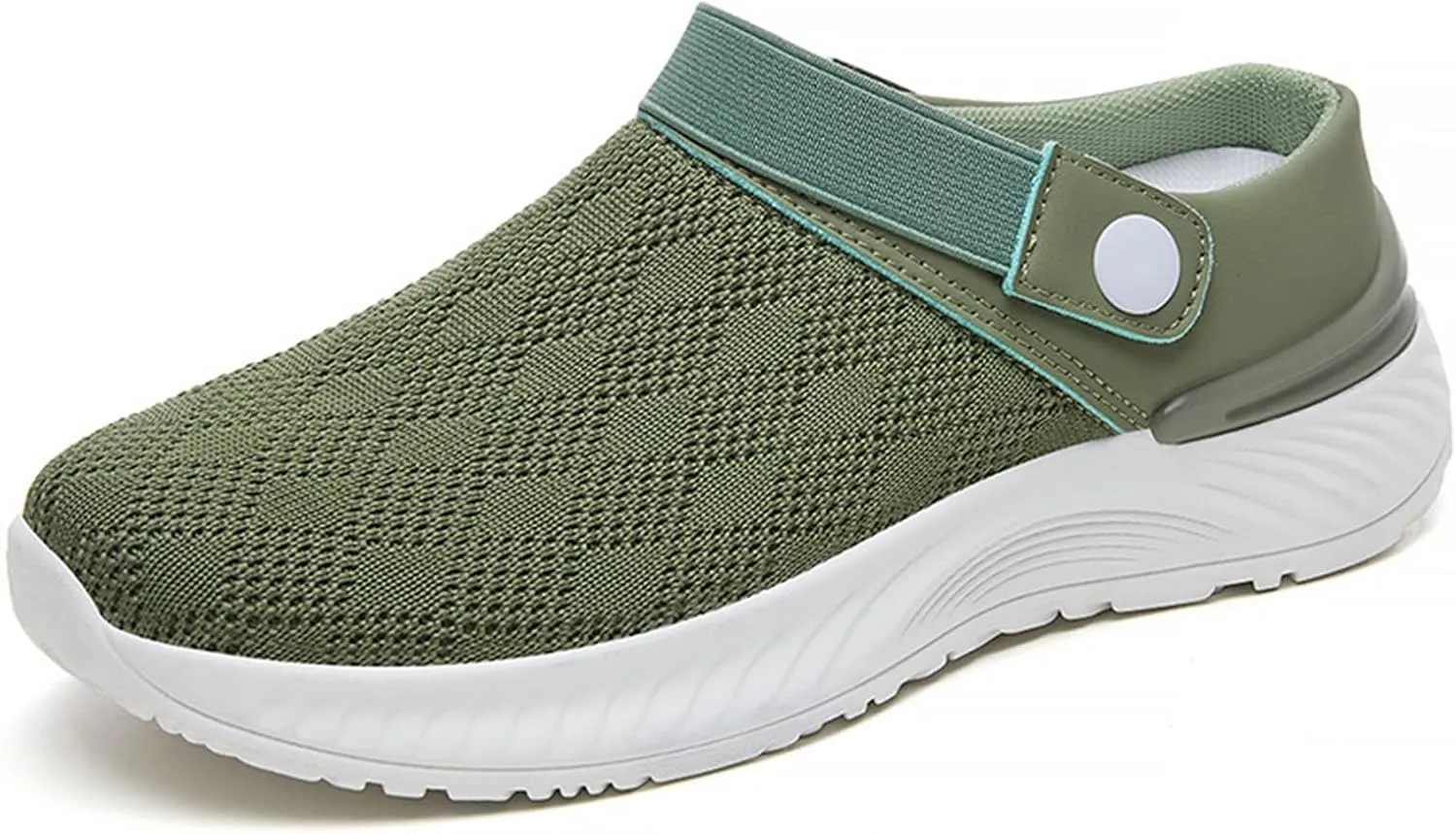 Mules for Women Outdoor Hiking Slip On Sandals Sports Water Shoes Fashion Slippers Classic Clogs for Women Breathable Mesh Walking Mules Sneakers Open Back Slip On Shoes Orthopedic Diabetic Shoe