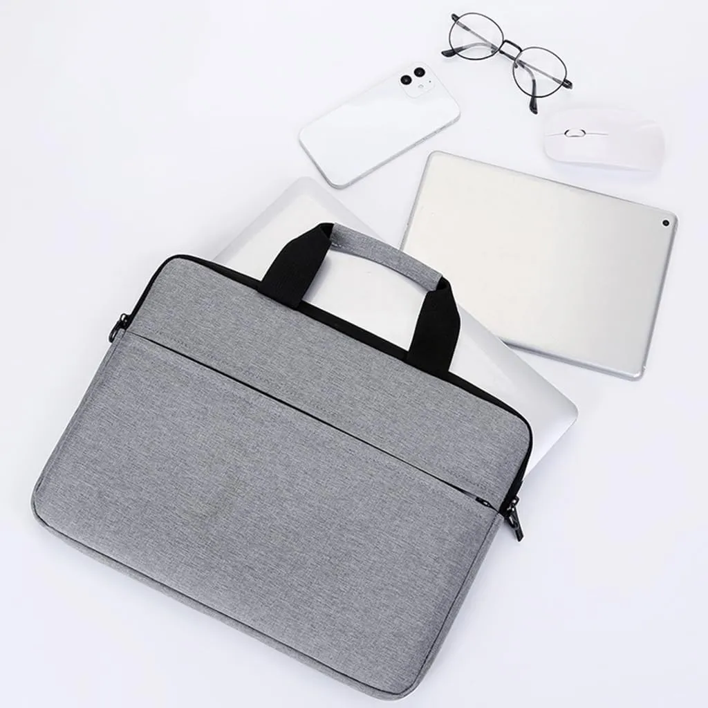 Multifunctional Laptop Carrying Case with Adjustable Shoulder Strap for 13/14/15 Inch Notebook Oxford Fabric Bag Pouches