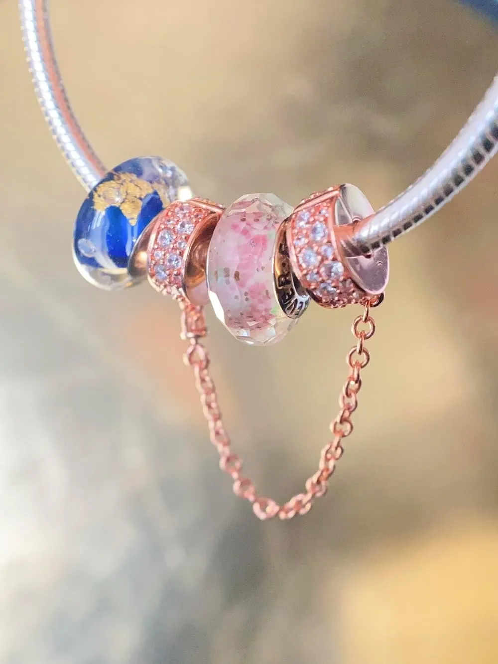 Murano Glass Charms for Pandora Bracelets Authentic 925 Sterling Silver Charms for Bracelets Glass Charms fit Pandora Style Bracelet for Women