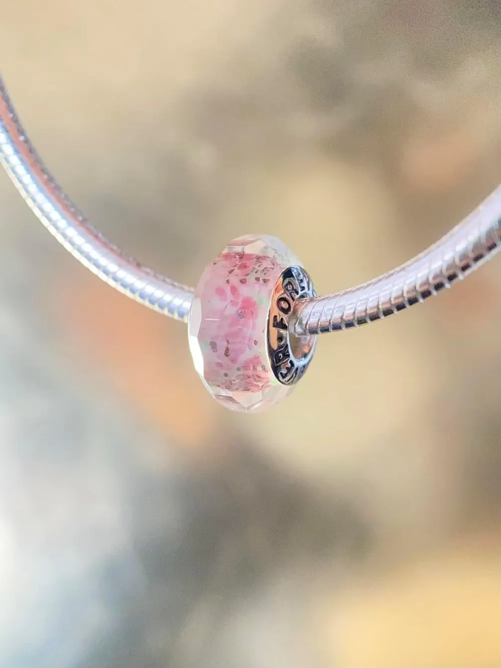 Murano Glass Charms for Pandora Bracelets Authentic 925 Sterling Silver Charms for Bracelets Glass Charms fit Pandora Style Bracelet for Women